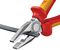 03 06 200 - 200mm VDE Combination Pliers with Cutting Edges and Two Colour Dual Component Handles