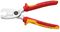 95 16 200 - 200mm Chrome Plated Cable Shears with Twin Cutting Edges and Insulated Dual Component Handles