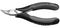 35 42 115 ESD - 4.5" (115mm) ESD Electronics Half-Round Bent Nose Pliers