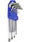 D00594 - Ball-End Metric Hex Key Set, 9 Piece