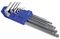 D00594 - Ball-End Metric Hex Key Set, 9 Piece