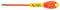 1-65-412 - 4mm x 100mm VDE Insulated Slotted Screwdriver