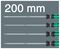 05347736002 - 200mm Kraftform Long Reach Slotted/Phillips/Pozidriv Screwdriver Set, 4 Piece - 335/350/355/4