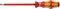 05006100001 - 0.4mm x 2.5mm x 80mm Kraftform VDE Insulated Slotted Screwdriver - 160 i VDE