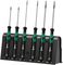 05118150001 - Kraftform Micro Precision Slotted/Phillips Screwdriver Set, 6 Piece