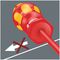 05006466001 - PZ2 x 100mm Kraftform Slim VDE Insulated Pozidriv Screwdriver - 165 is PZ/S