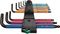 05073593001 - Multi-Colour Metric Ball End Hex Key Set - 1.5mm - 10mm, 9 Piece - 950/9