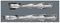 05073645001 - Bit-Check 10 Zyklop Mini 1,  1/4" Mini Ratchet & Bit Set, 10 Piece