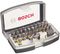 2607017319 - Extra Hard Colour Coded Screwdriver Bit Set, 32 Piece