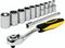 38651 - 1/4" Ratchet & Socket Set, Metric 10 Piece