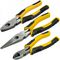 STHT0-75094 - DynaGrip Control Grip Pliers Set, 3 Piece (Diagonal Cutting Pliers, Long Nose Pliers & Combination Pliers)