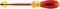 36540 - T27 x 125mm SoftFinish VDE Insulated SlimFix Torx Screwdriver 1000V AC