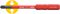 34590 - SoftFinish VDE Insulated SlimBit Slotted/Pozidriv Bit SL/PZ2 x 75mm 1000V AC
