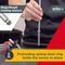 44161 - MagicRing Chrome Plated Metric Hex Key Set in ErgoStar Holder, 9 Piece