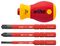 41230 - Stubby Screwdriver with Bit Holder Set SoftFinish slimVario, 4 Piece