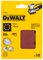 DT3022-QZ - 115mm x 115mm 80 Grit 1/4 Sanding Sheets Punched, 10 Pack