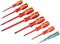 D03298 - Slotted/Phillips VDE Insulated Electricians Screwdriver Set & Mains Voltage Tester
