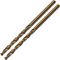 GCJT032 - 3.2mm x 65mm Cobalt Ground Jobber Drill Bit, 2 Pack