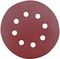 VD125240 - 125mm 8 Holes 240 Grit Sanding Discs, 10 Pack