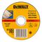 DT42335TZ-QZ - 4 1/2" (115mm x 1.2mm x 22.23mm) Angle Grinder Thin Metal Cutting Discs, 10 Piece Tin