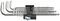 05022720001 - Metric Stainless Ball End Hex Key Set, 9 Piece - 3950/9