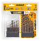 DT70729-QZ - FlexTorq Black & Gold HSS-G Metal Drill Bit Set, 23 Piece
