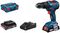 06019H5370 - 18V-55 18V 2x 2Ah Li-Ion Cordless Combi Drill Kit