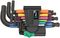 05133164001 - Multi-Colour Short Ball End Hex Key Set, 9 Piece - 950/9