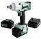 KWT-012-51 - 18V 2x 4Ah Li-Ion Cordless 700Nm 1/2" Impact Wrench Kit