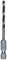 2608577521 - 3.3mm x 75mm HSS Twist PointTeQ Drill Bit with Hex Shank