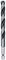2608577536 - 9.5mm x 125mm HSS Twist PointTeQ Drill Bit with Hex Shank