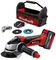 TE-AG 18/115 LI KIT - Power X-Change 4 1/2" (115mm) 18V 4Ah Li-Ion Cordless Angle Grinder Kit