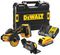DCS438E2T-GB - 18V XR 2x 1.7Ah Powerstack Batteries 76mm Li-Ion Cordless Brushless Cut Off Saw Kit