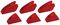 86 09 250 V01 - Protective Jaws for 86 XX 250 Pliers Wrench, 3 Pairs
