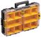 DWST83394-1 - DS100 ToughSystem 2.0 Clear Lid Organiser with 10 Compartments