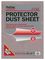 CRPR129 - 2.7m x 3.7m (9ft x 12ft) Water Resistant Protector Dust Sheet