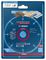 2608901189 - 5" (125mm x 1mm x 22.23mm) Angle Grinder Expert Carbide Multi-Material Wood, Plastic & Composites Cutting Disc