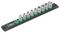 05005400001 - A 4 1/4" Zyklop Socket Set with Magnetic Socket Rail, 9 Piece