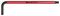 05022203001 - 6mm x 172mm Multi-Colour Ball End Hex Key
