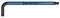 05022205001 - 10mm x 224mm Multi-Colour Ball End Hex Key