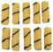 61126 - 4" (100mm) Mini Tiger Stripe Paint Roller Sleeves, 10 Piece