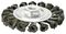 24367 - 4" (100mm) Twist Knot Wire Wheel for Angle Grinders