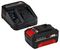 4512042 - Power X-Change 18V 4Ah Power Tool Battery & High Speed Charger Starter Kit