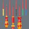 05006612001 - Kraftform Kompakt VDE Insulated Extra Slim Interchangeable Screwdriver & Plier Set, 17 Piece