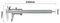 TL461 - 6" (150mm) Precision Vernier Calipers