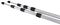 PREX007 - Dust Wall Extension Pole Twin Set