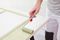 ARFR003 - 4" (100mm) Mini Paint Roller with Soft Grip Frame - 10" (250mm) Long