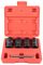 12400201 - 1/2" Nut & Bolt Remover Twist Socket Set, 5 Piece