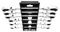 27762 - Metric Flexible Head Double Ring Ratchet Spanner Set, 6 Piece
