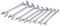 19754 - Double Open-End Metric Spanner Set, 8 Piece